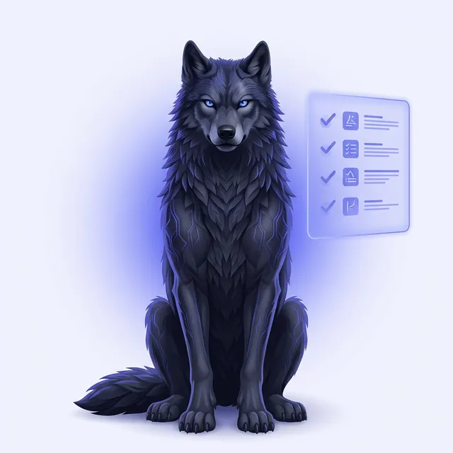 Fenrir reviewing the house rules